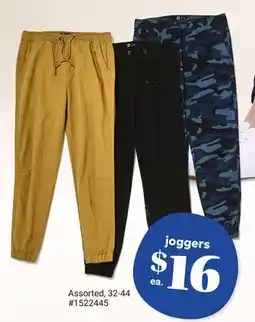 Giant Tiger Joggers offer