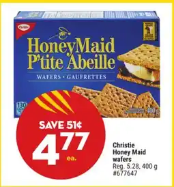 Giant Tiger Christie Honey Maid wafers offer