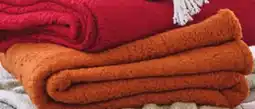 Giant Tiger Sherpa or tassle throw offer