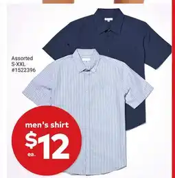 Giant Tiger men's shirt offer