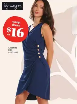 Giant Tiger wrap dress offer