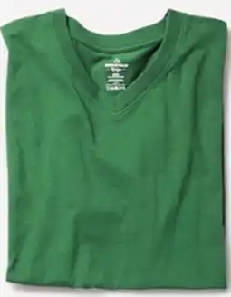 Giant Tiger Crew or V-neck tee offer