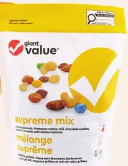 Giant Tiger Giant Value trail mix offer
