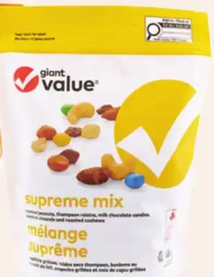 Giant Tiger Giant Value trail mix offer