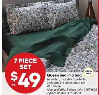Giant Tiger Bed In A Bag, Queen, 7 Piece offer