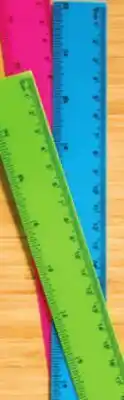 Giant Tiger Plastic ruler offer