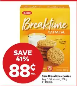 Giant Tiger Dare Breaktime cookies offer