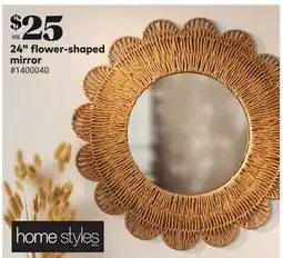 Giant Tiger 24 flower-shaped mirror offer