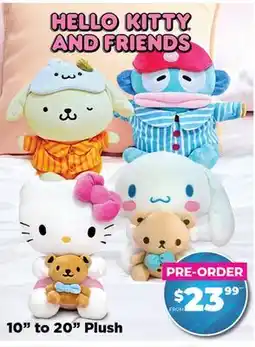 Showcase HELLO KITTY AND FRIENDS offer