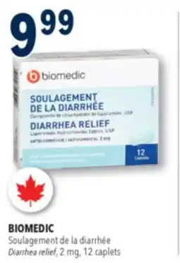 Familiprix BIOMEDIC, Diarrhea relief, 2 mg, 12 caplets offer