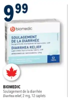 Familiprix BIOMEDIC, Diarrhea relief, 2 mg, 12 caplets offer