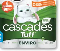 Familiprix CASCADES, Tuff Enviro, Paper towels, 6 jumbo rolls offer