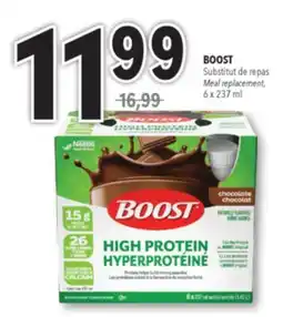 Familiprix BOOST Meal replacement 6 x 237 ml offer