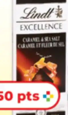 Familiprix LINDT Excellence Chocolate, 100 g offer
