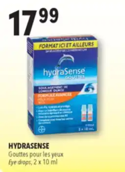 Familiprix HYDRASENSE Eye drops 2 x 10 ml offer