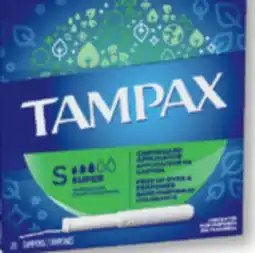 Familiprix Tampax tampons super abs 20un offer