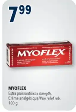 Familiprix MYOFLEX, Extra strength,Pain relief rub, 100 g offer