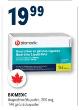 Familiprix BIOMEDIC Ibuprofen 200 mg 144 capsules offer