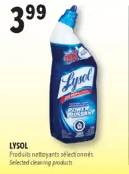 Familiprix LYSOL, Selected cleaning products offer