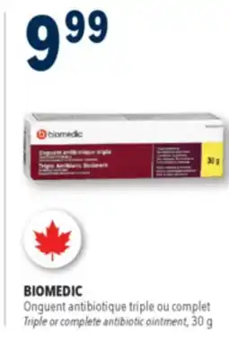 Familiprix BIOMEDIC Triple or complete antibiotic ointment 30 g offer
