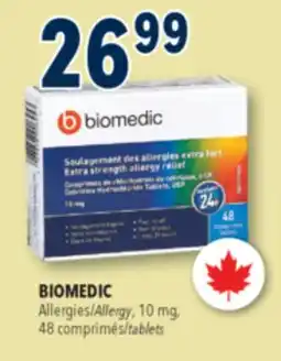 Familiprix BIOMEDIC, Allergy, 10 mg, 48 tablets offer