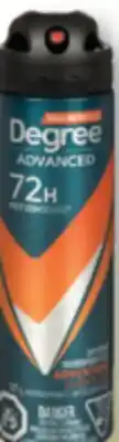 Familiprix DEGREE, Selected antiperspirants offer