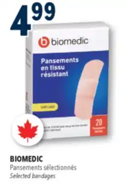 Familiprix BIOMEDIC Selected bandages offer