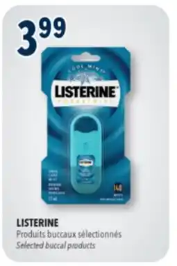 Familiprix LISTERINE Selected buccal products offer