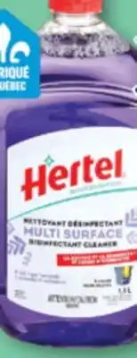 Familiprix HERTEL, Nettoyant désinfectant multi surface, 1,4 litre offer