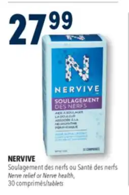 Familiprix NERVIVE Nerve relief or Nerve health 30 tablets offer
