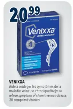 Familiprix VENIXXA, Helps to relieve symptoms of chronic venous disease, 30 tablets offer