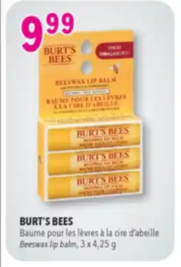 Familiprix BURT'S BEES Beeswax lip balm 3 x 4.25 g offer