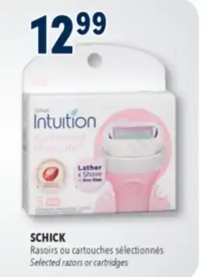Familiprix SCHICK Selected razors offer