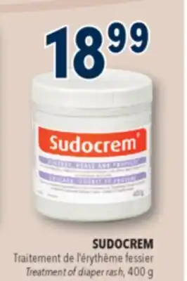 Familiprix SUDOCREM Treatment of diaper rash 400 g offer