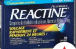 Familiprix REACTINE or BENADRYL, Selected products offer