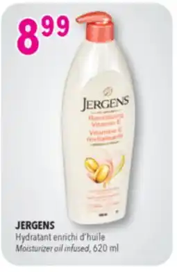 Familiprix JERGENS Moisturizer oil infused 620 ml offer
