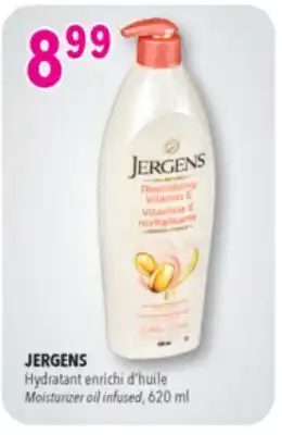 Familiprix JERGENS Moisturizer oil infused 620 ml offer
