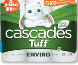 Familiprix CASCADES, Tuff Enviro, Essuie-tout/Paper towels, 6 jumbo rolls offer