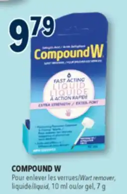 Familiprix COMPOUND Wart remover, liquid, 10 ml or gel, 7 g offer