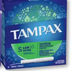 Familiprix TAMPAX Selected products offer