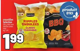 Metro CROUSTILLES SELECTION | SELECTION CHIPS offer