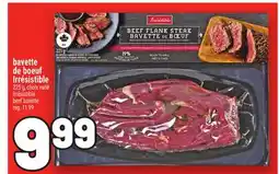 Metro BAVETTE DE BOEUF IRRÉSISTIBLE | IRRÉSISTIBLE BEEF BAVETTE offer