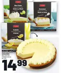 Metro TARTE À LA CRÈME IRRÉSISTIBLE | IRRÉSISTIBLE CREAM PIE offer