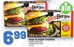 Metro BURGER DE TEMPEH TEMPEHINE | TEMPEHINE TEMPEH BURGER offer