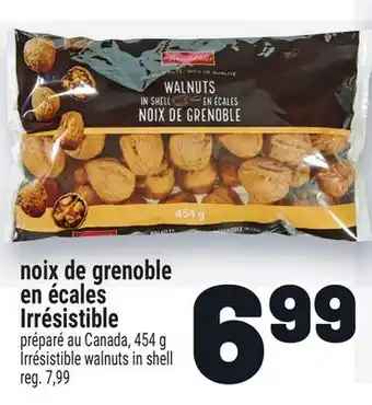 Metro NOIX DE GRENOBLE EN ÉCALES IRRÉSISTIBLE | IRRÉSISTIBLE WALNUTS IN SHELL offer