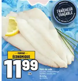 Metro FILETS DE SOLE | SOLE FILLETS offer
