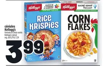 Metro CÉRÉALES KELLOGG'S | KELLOGG'S CEREAL offer