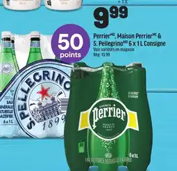 Metro PERRIER MD, MAISON PERRIER MC & S. PELLEGRINO MD offer