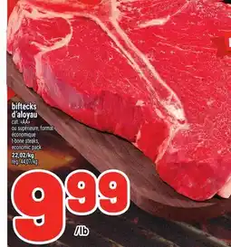 Metro BIFTECKS D'ALOYAU | T-BONE STEAKS offer