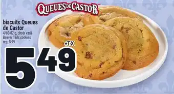 Metro BISCUITS QUEUES DE CASTOR | BEAVER TAILS COOKIES offer